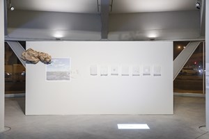 Massinissa Selmani, 'Unexpected distances' (2017). Installation view: Sharjah Biennial 13, ‘Tamawuj,’ Sharjah, UAE (10 March–12 June 2017). © Ocula. Photo: Charles Roussel.